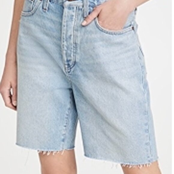 Madewell Baggy Denim Bermuda Size 32 Cedarcroft - Picture 4 of 4